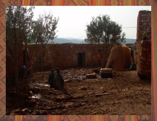 Jarres dans la ferme