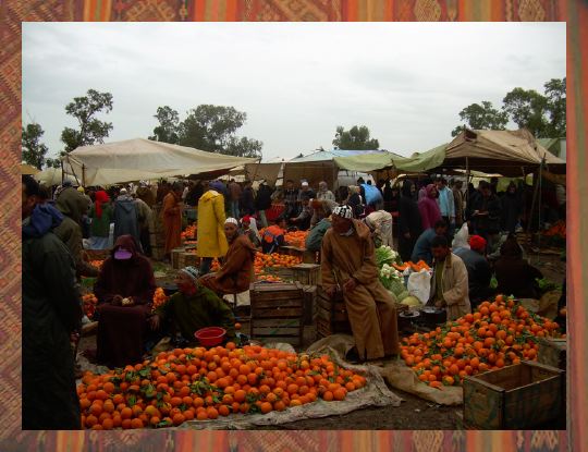 Oranges au souk